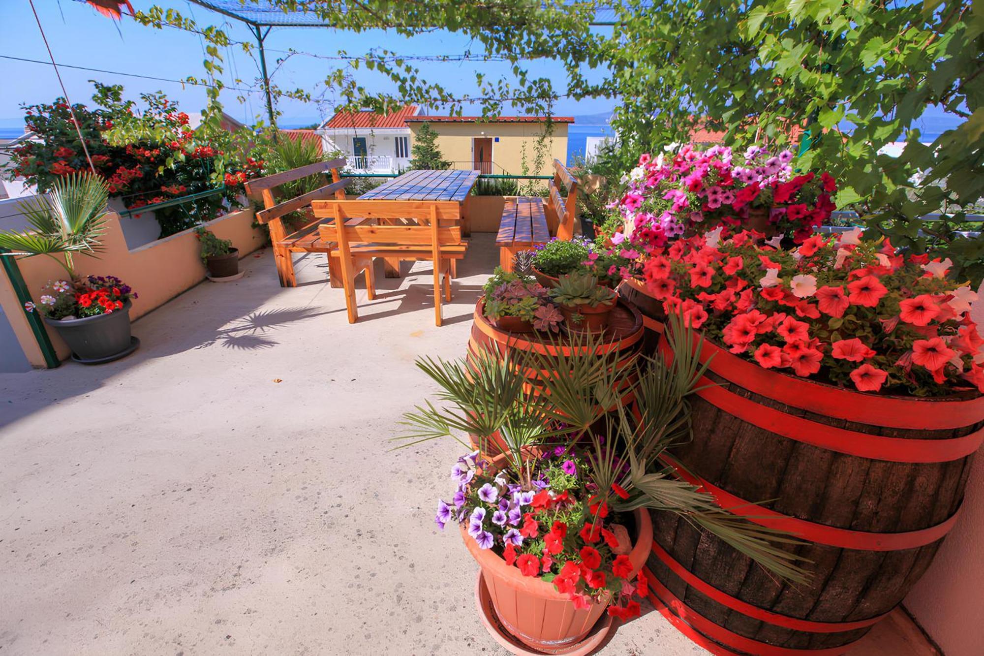 Accommodation Ventus Baška Voda Esterno foto